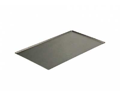 Plaque bords droits tôle d’acier 600x400