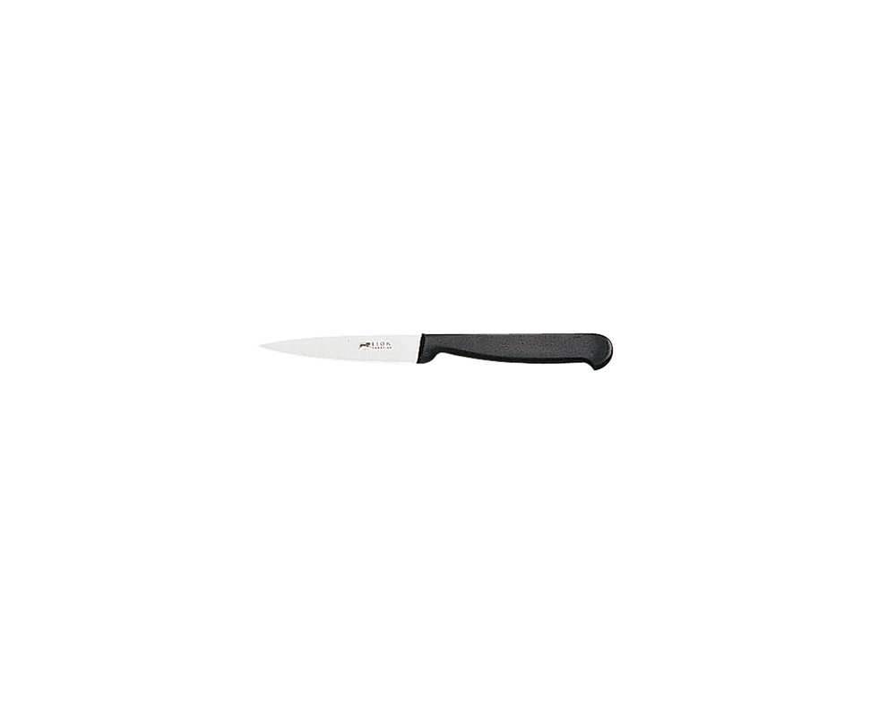 Lot de 12 couteaux office manche abs 10cm noir