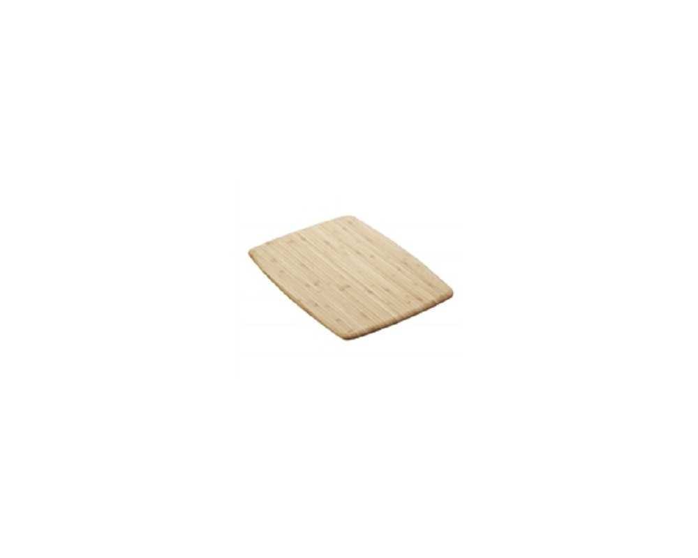 Bambou planche à découper bords arrondis 350x250x8mm