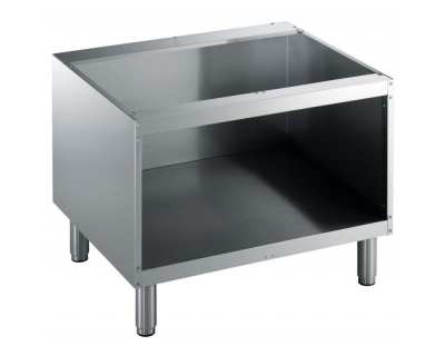 Support central pour installation de 2 portes sur soubassement - 800 mm - 50x50x420 mm