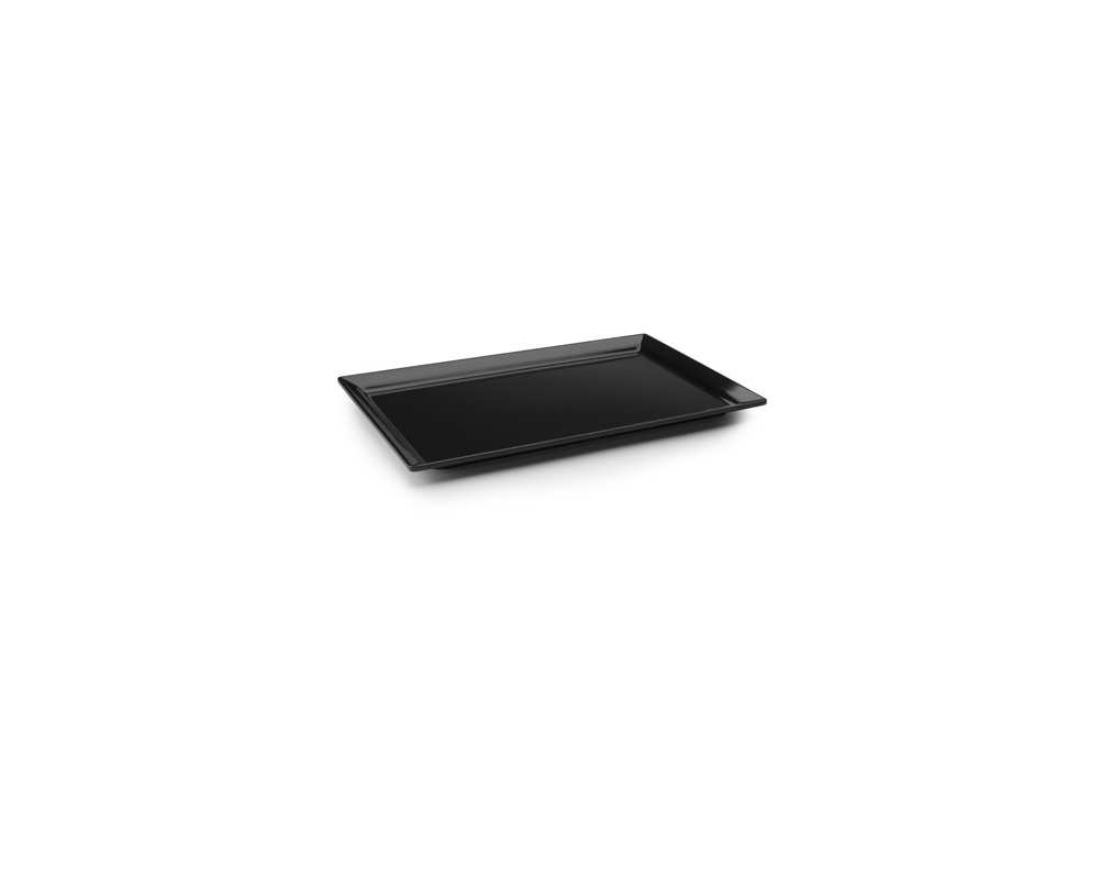 Plateau rectangulaire GN1/1 53x32x3cm Noir