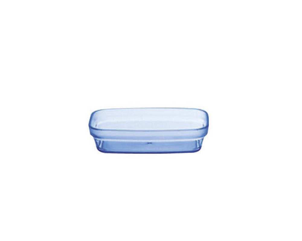 Lot de 48 Ravier rectangulaire Bleu 32 cl 14,7x9x3cm