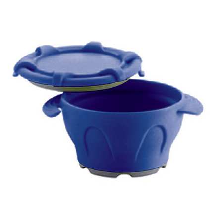 Lot de 6 Bol à oreilles rond Bleu 32cl thérmodynamique