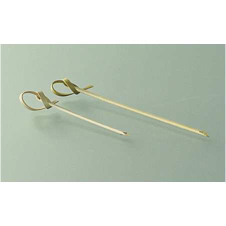 Lot de 2500 Brochettes pique bambou Pique noeud 10,5 cm