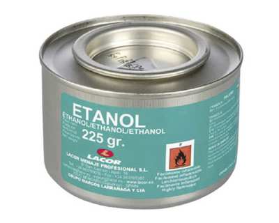 Lot de 72 Boite gel de chauffe chaffing dish ETHANOL 225GR combustible