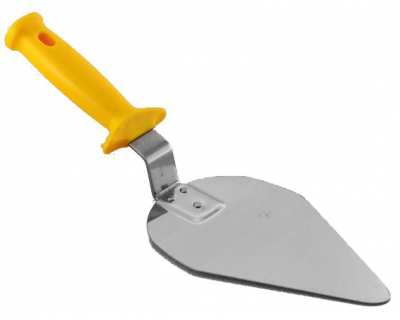 Spatule pour pizza triangulaire tout inox