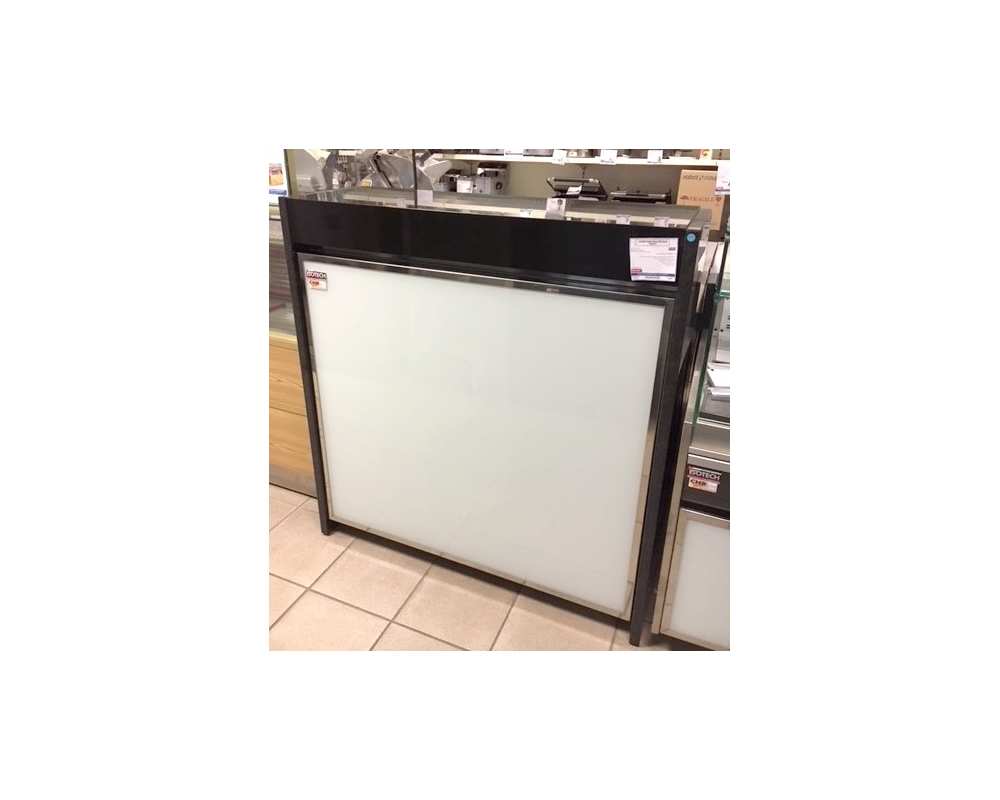 Comptoir neutre 1090x900x1140mm espace de rangement avec robinet