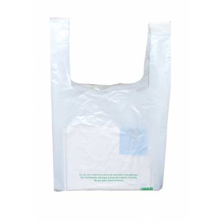 Sac bretelle 26x60x45cm blanc