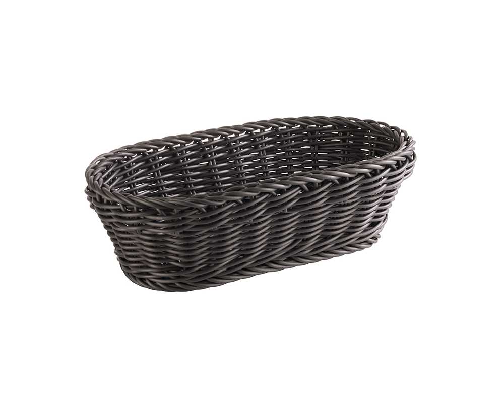 Corbeille à baguettes. Ovale
