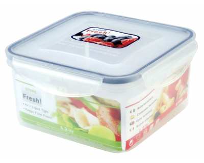 Boite carrée 15.7x15.7x8.2cm 1.2ltr