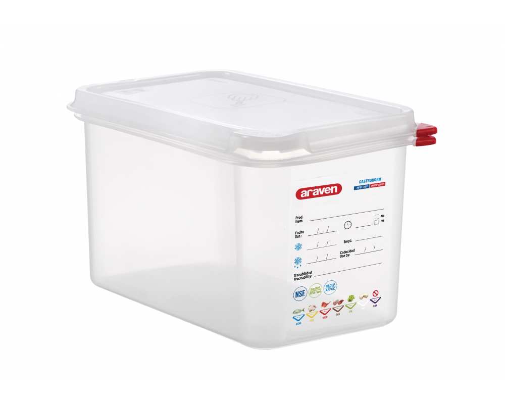 Boite hermétique pp gn1/4 150mm 4.3 l