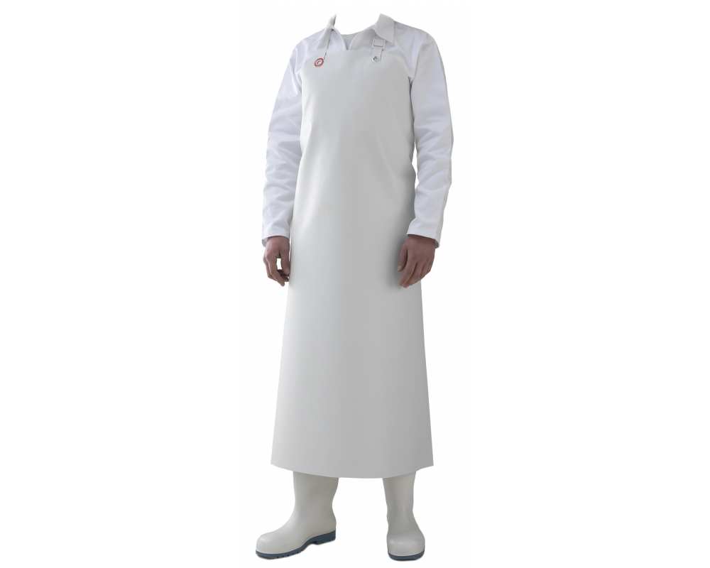 Tablier nitrile blanc bravo