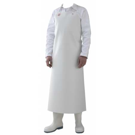 Tablier nitrile blanc bravo