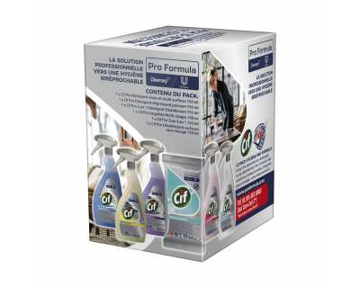Pack hygiène  6pc  les essentiels du nettoyage ( pack chr )