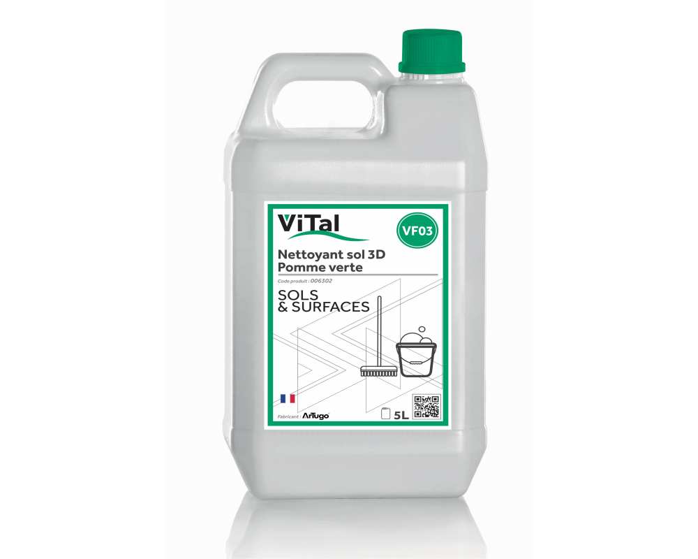 Vital sol 3d pomme verte 5l