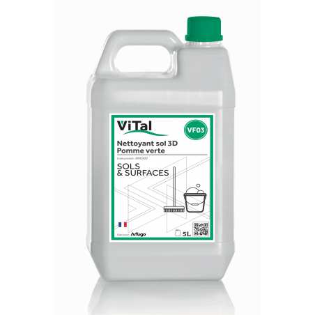 Vital sol 3d pomme verte 5l