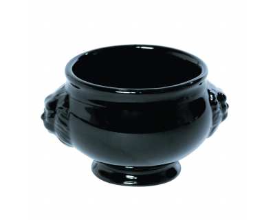 Soupière miniature 6 cls noire - Lot de 12