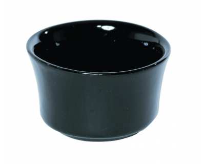 Coupelle évasée haute 63 noire - Lot de 12