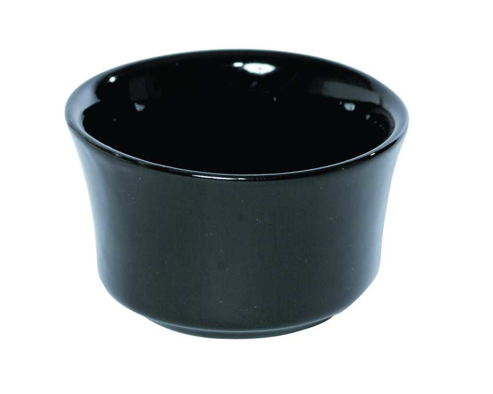 Coupelle évasée haute 63 noire - Lot de 12