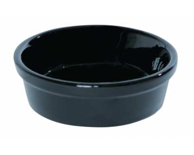 Coupelle évasée basse 85 noire - Lot de 12