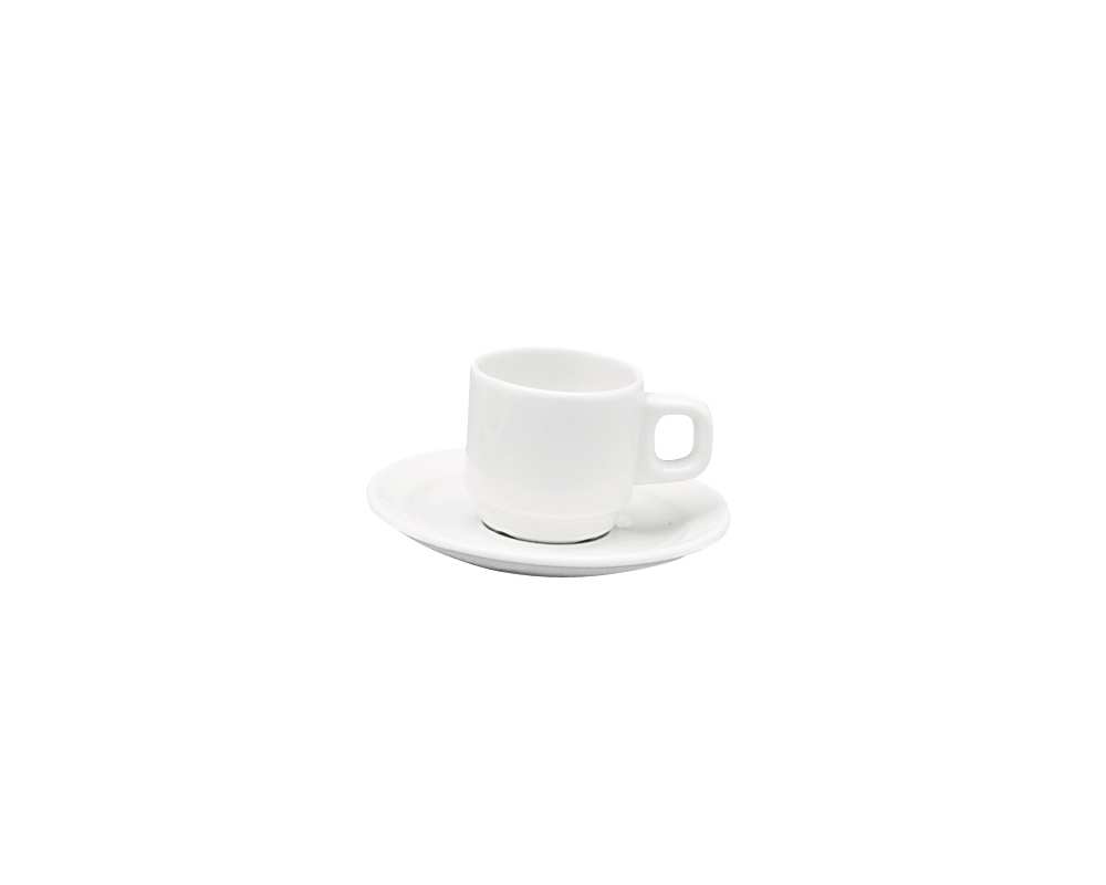 S/t cafe oslo blanc 123 mm - Lot de 12