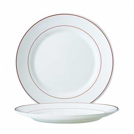 Assiette restaurant 155 f.bordeaux - Lot de 24