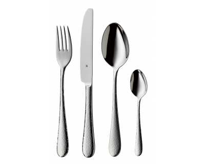 Cuillère expresso signum martelé - Lot de 12