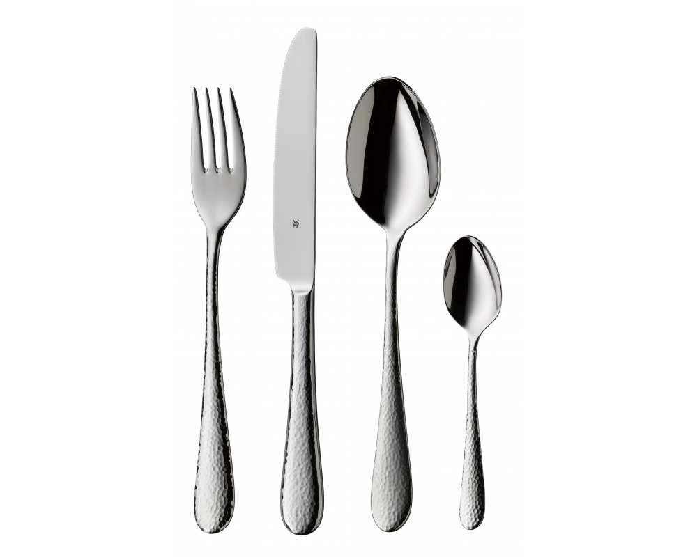 Cuillère expresso signum martelé - Lot de 12