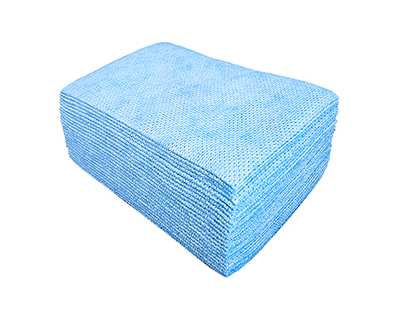 Lavette biotissée super bleue - par 25