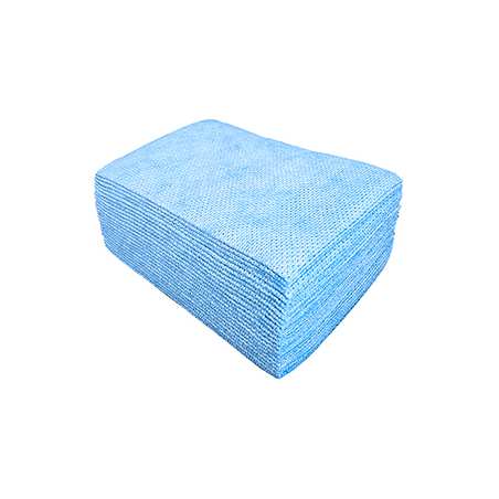 Lavette biotissée super bleue - par 25