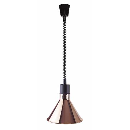 Lampe extensible finition cuivre avec