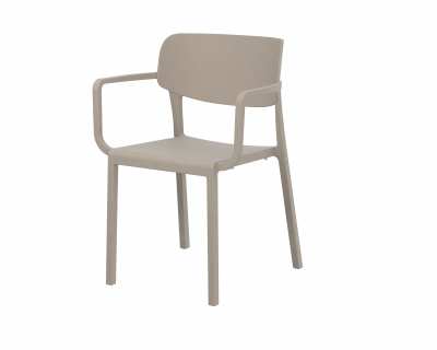 Fauteuil moose taupe