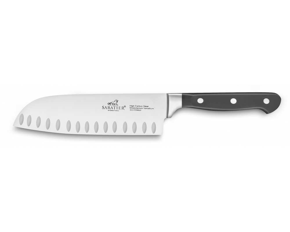 Santoku alvéole 18 cm pluton