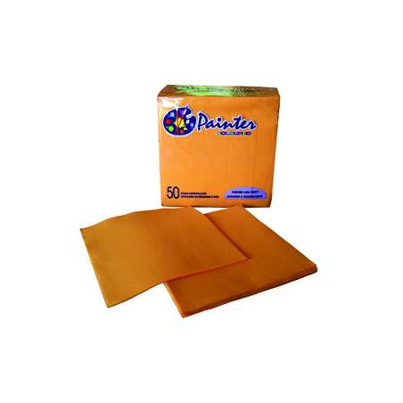 S.ouate point à point38x38 orange - par 1200