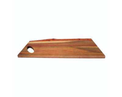 Point-virgule planche à servir en bois d'acacia 44x17x1.5cm