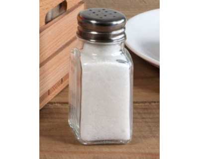 Salière poivrière carré - Lot de 12