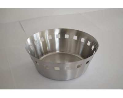 Panier à pain inox 18cm