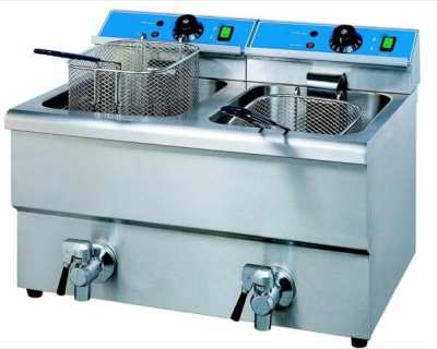 Friteuse cuve 2x11l électrique