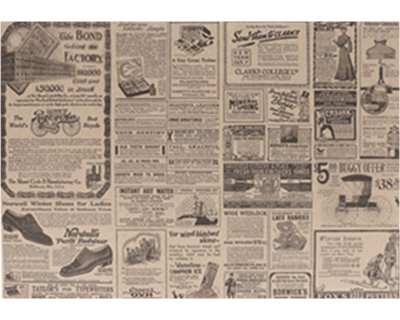 Sets de table - recycles times 48 - Lot de 4