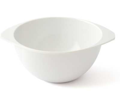 Bol à oreilles mélaminé blanche 35cl - Lot de 10